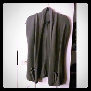 Olive Green Knit Vest